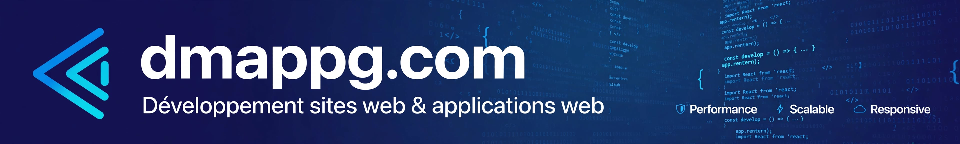 dmappg.com : Développement sites web & applications web